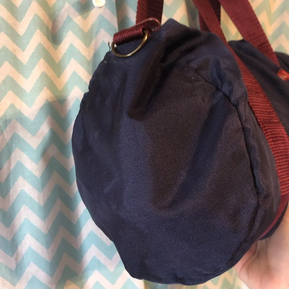 Vintage Sasson nylon travel duffel bag